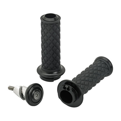 Biltwell Alumicore grips. Black from Biltwell at Pedro’s Parts