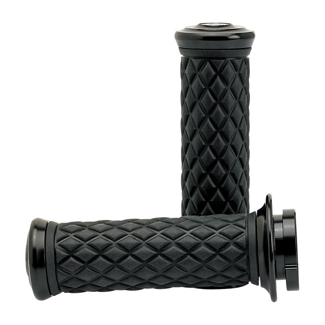 Biltwell Alumicore grips. Black from Biltwell at Pedro’s Parts