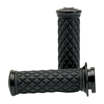 Biltwell Alumicore grips. Black from Biltwell at Pedro’s Parts