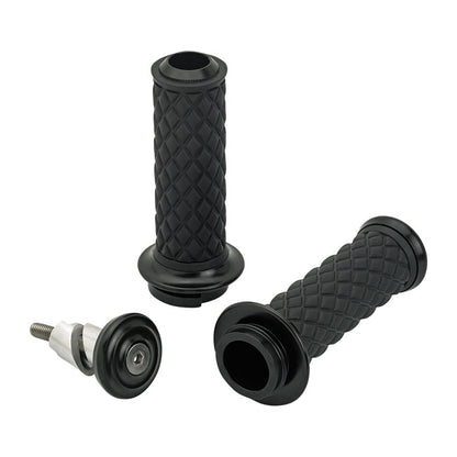 Biltwell Alumicore grips. Black from Biltwell at Pedro’s Parts