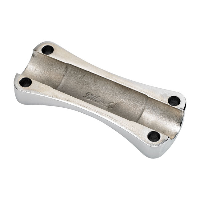 Biltwell Murdock 1" riser top clamp. Chrome from Biltwell at Pedro’s Parts