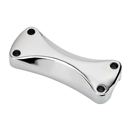 Biltwell Murdock 1" riser top clamp. Chrome from Biltwell at Pedro’s Parts