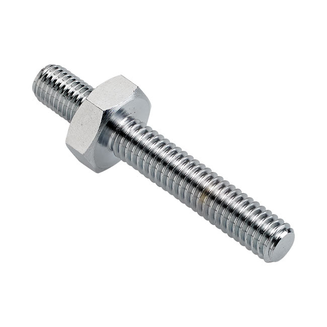 Biltwell mirror/turn signal adapter bolt. Chrome from Biltwell at Pedro’s Parts