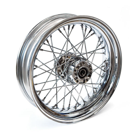 4.50 X 17 Rear Wheel 40 Spokes Chrome