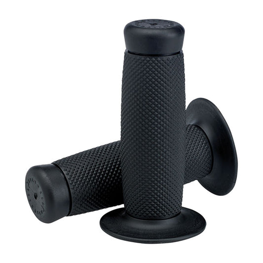 Biltwell 1" TPV grips Renegade black from Biltwell at Pedro’s Parts