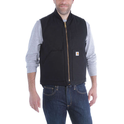 Carhartt Firm Duck Insulated Vest Black - Carhartt product image 2