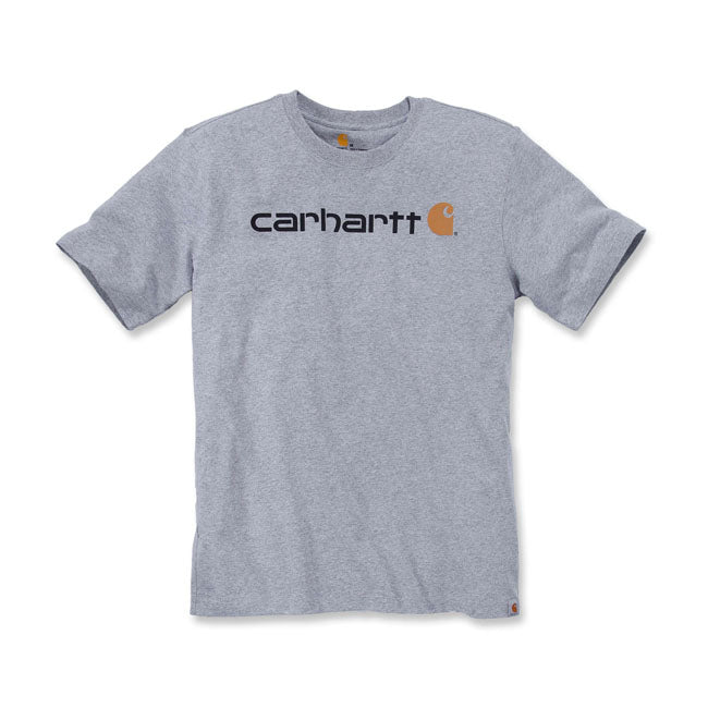 Carhartt Core Logo T-Shirt Heather Gray - Carhartt product image