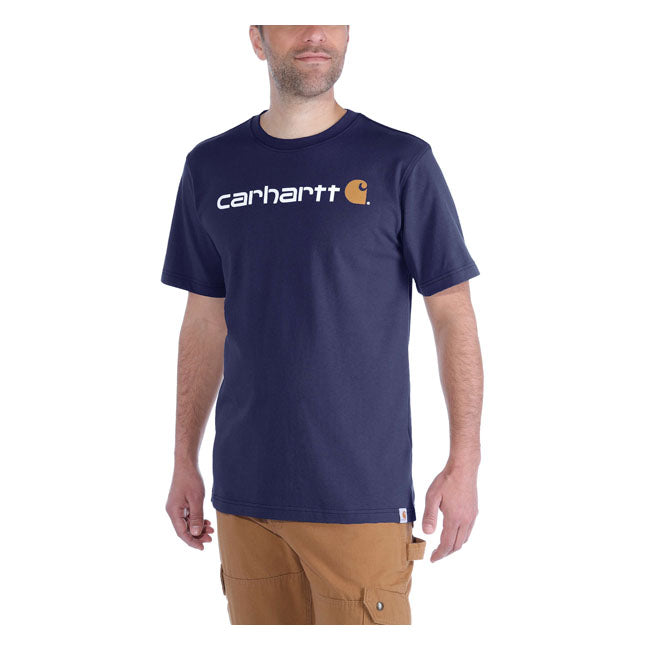 Carhartt Core Logo T-Shirt Navy - Carhartt product image 2