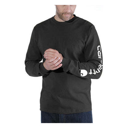 Carhartt Sleeve Logo Long Sleeve Black - Carhartt product image 2