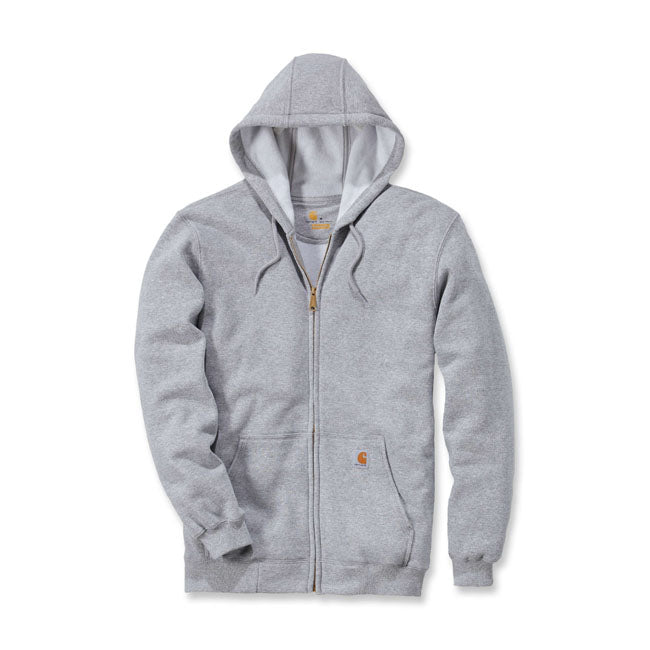 Carhartt Zip Hooded Sweatshirt Heather Gray - Carhartt product image