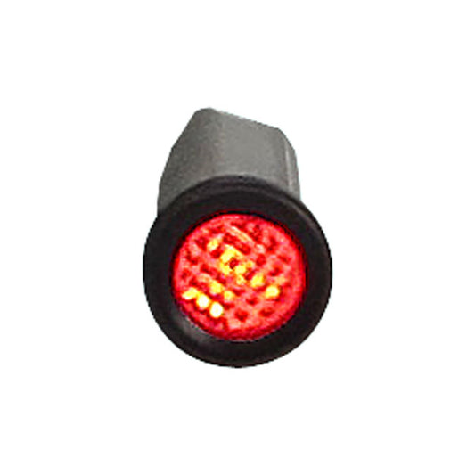 3/8 Indicator Light. Red, No Symbol