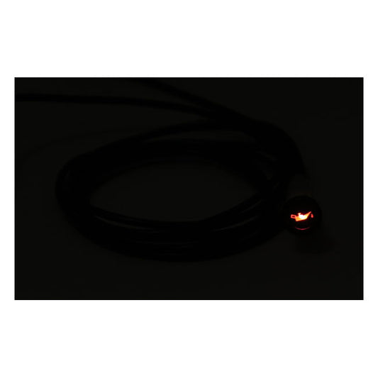 3/8 Indicator Light. Red, with 'Oil Can' Symbol