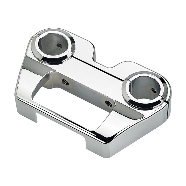 Biltwell digital Softail dash panel housing. Chrome from Biltwell at Pedro’s Parts