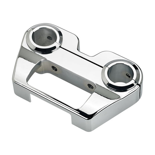 Biltwell digital Softail dash panel housing. Chrome from Biltwell at Pedro’s Parts