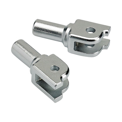 Biltwell foot peg clevis rider. Chrome from Biltwell at Pedro’s Parts
