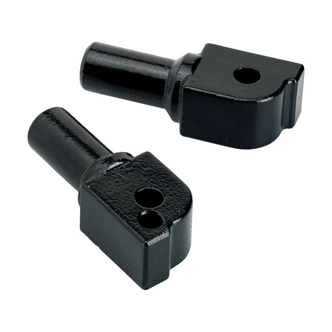 Biltwell foot peg clevis passenger. Black from Biltwell at Pedro’s Parts