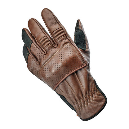 Biltwell Borrego Gloves chocolate/black CE appr. from Biltwell at Pedro’s Parts