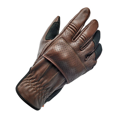 Biltwell Borrego Gloves chocolate/black CE appr. from Biltwell at Pedro’s Parts