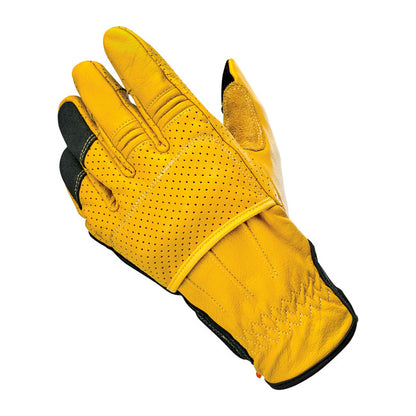 Biltwell Borrego Gloves gold/black from Biltwell at Pedro’s Parts