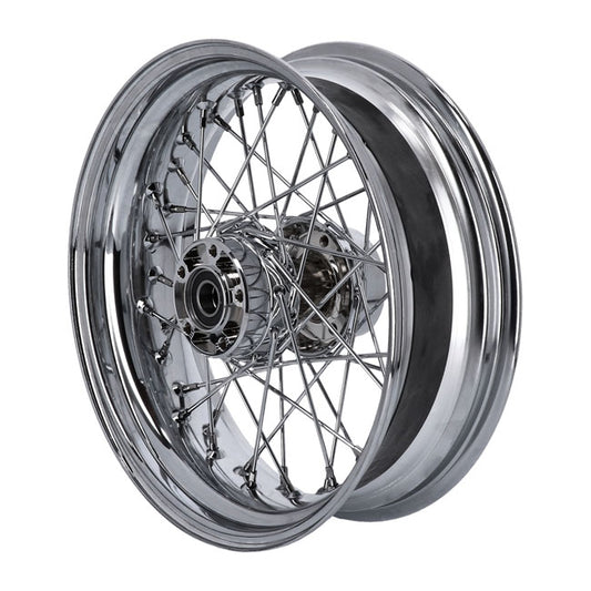5.00 X 16 Rear Wheel 40 Spokes Chrome