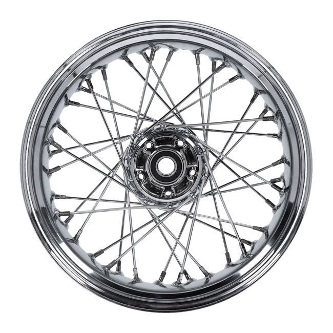 5.00 X 16 Rear Wheel 40 Spokes Chrome