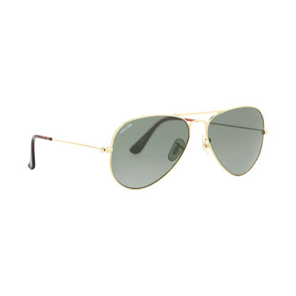 John Doe Aviator Sunglasses Shiny Gold