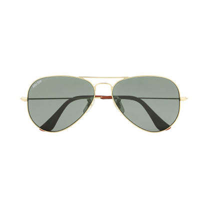 John Doe Aviator Sunglasses Shiny Gold