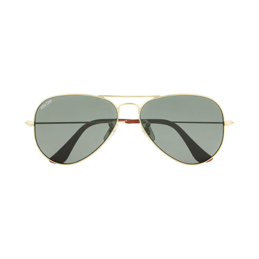 John Doe Aviator Sunglasses Shiny Gold