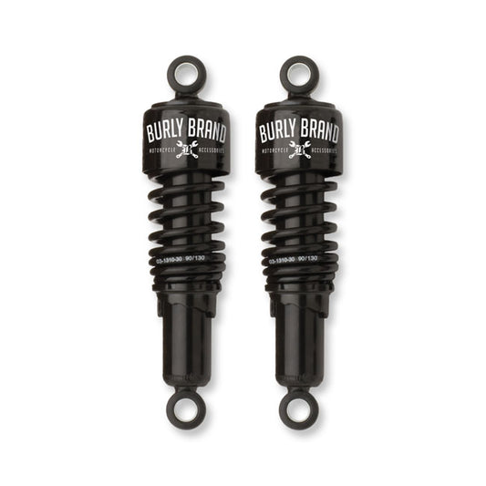 Burly, Slammer Shocks Set 10.5". Black
