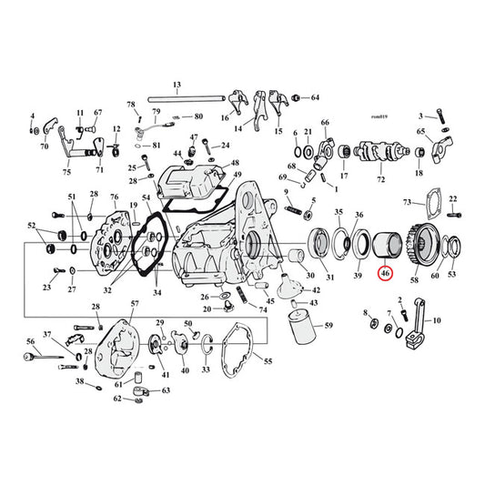 Spacer, Transmission Sprocket