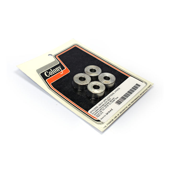 Colony, Sportster Gas Tank Spacers Zinc
