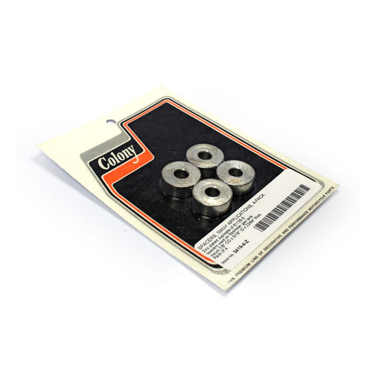Colony, Sportster Gas Tank Spacers Zinc