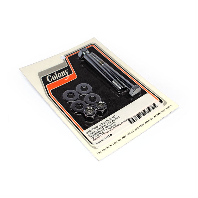 Colony, Gas Tank Mount Kit Chrome