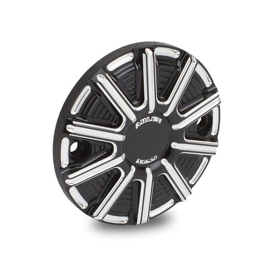 Arlen Ness, 10-gauge Point Cover. Black Contrast