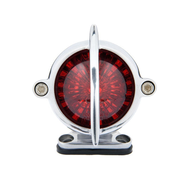 Motone, Cuda Taillight & Fender Mount Kit. Polished. ECE