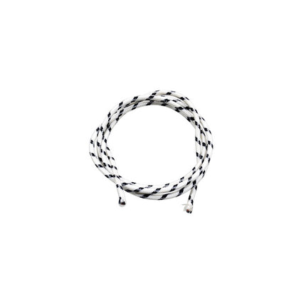 Classic Cloth Covered Wiring, 25ft. Roll. White/black