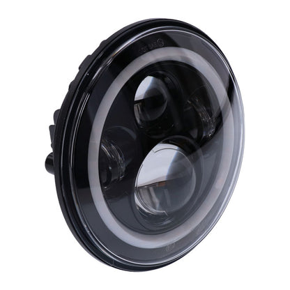 Bright, 7" LED Headlamp. Black