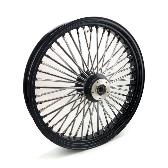 Radial 48 Fat Spoke Front Wheel 3.50 X 23 DF Black