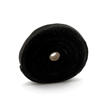 Exhaust Insulating Wrap. 1" Wide Black