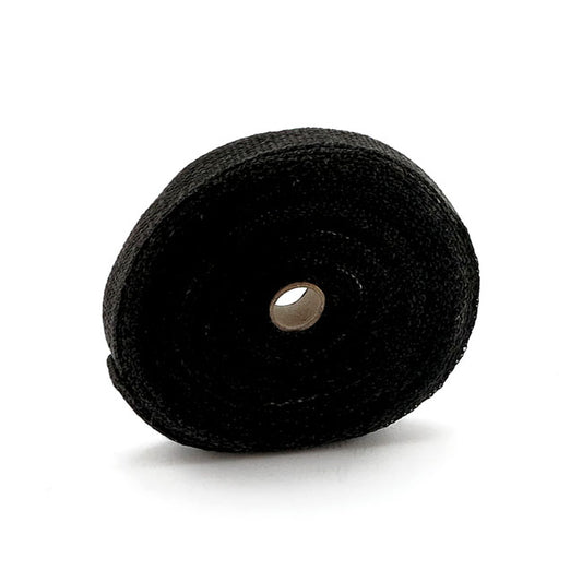 Exhaust Insulating Wrap. 1" Wide Black