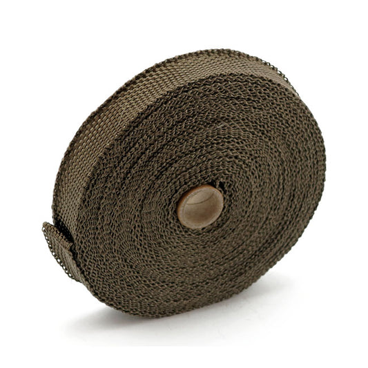 Exhaust Insulating Wrap. 1" Wide Copper