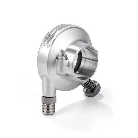 Kustom Tech 1" Deluxe throttle housing. Satin aluminium - Kustom Tech motorcycle part
