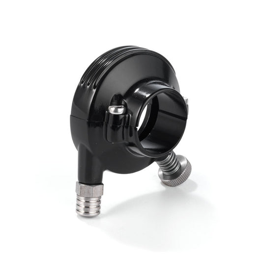 Kustom Tech 1" Deluxe throttle housing. Black anodised aluminium - Kustom Tech motorcycle part