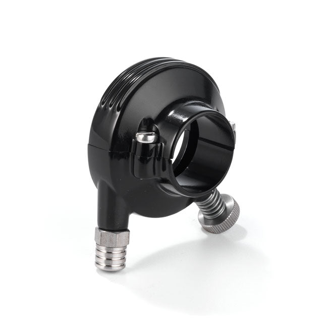 Kustom Tech 7/8" Deluxe throttle housing. Black anodised aluminium - Kustom Tech motorcycle part