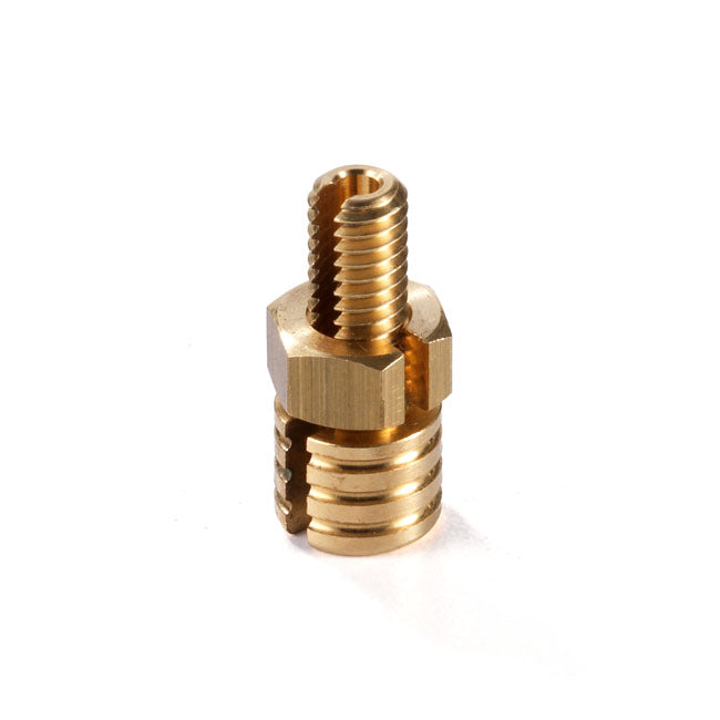 Kustom Tech brass cable adjuster - Kustom Tech motorcycle part