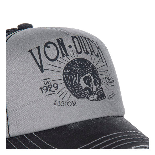 Von Dutch Baseball Cap Crew1B Gray
