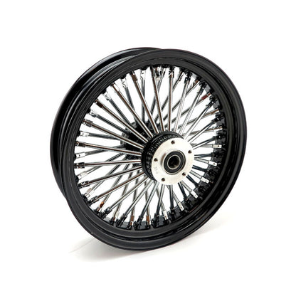 Radial 48 Fat Spoke Front Wheel 3.50 X 16 DF Black