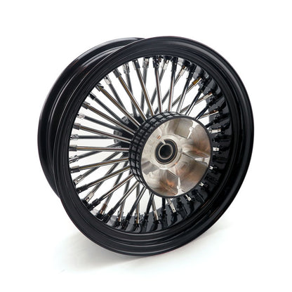 Radial 48 Fat Spoke Rear Wheel 5.50 X 16 Black