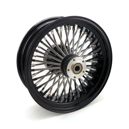 Radial 48 Fat Spoke Rear Wheel 5.50 X 16 Black