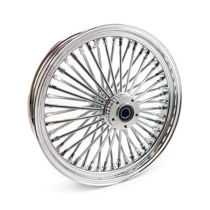 Radial 48 Fat Spoke Front Wheel 3.50 X 18 DF Chrome